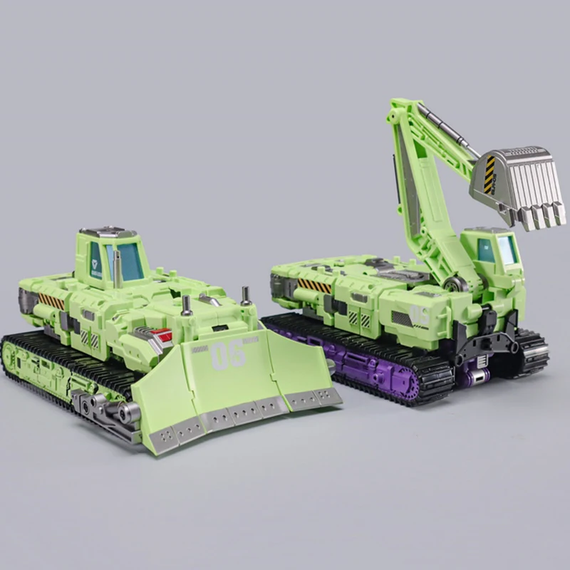 In Stock！Transformation Mecha Invasion Giant Legion Devastator GLA-05 GLA-06 Giant Legion Heavy Builder Excavator Action Figure