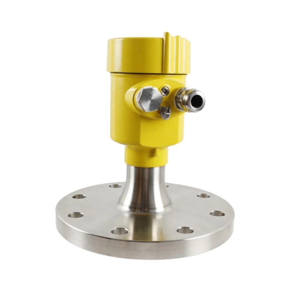 

80g Ghz Intelligent Cement Silo Radar Level Control Gauge Transmitter Sensor