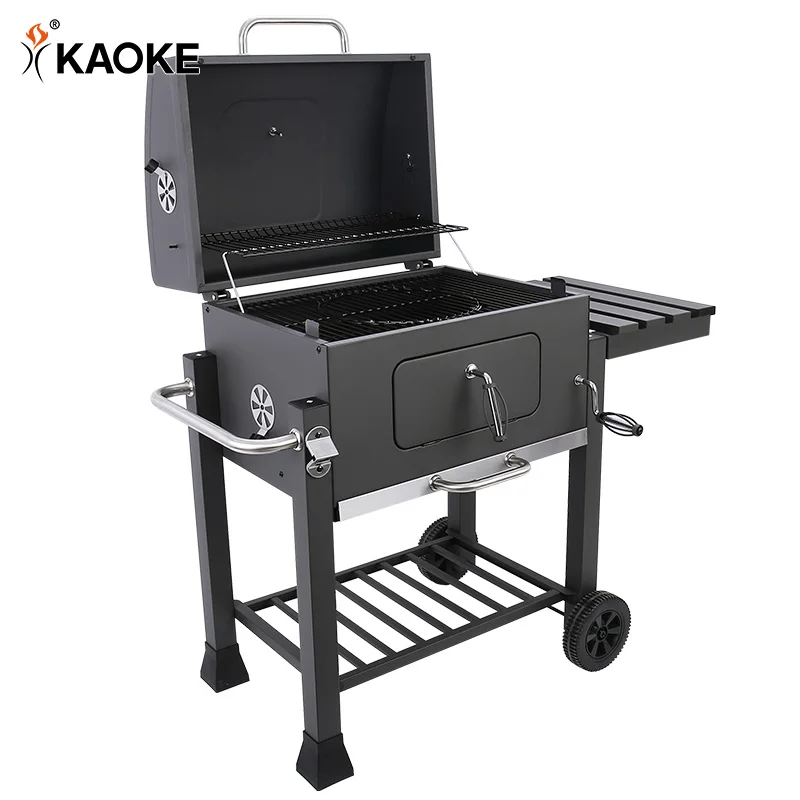 24 Inch GS Approved Home Garden Charcoal BBQ Grill Outdoor Black BBQ Grill Charcoal