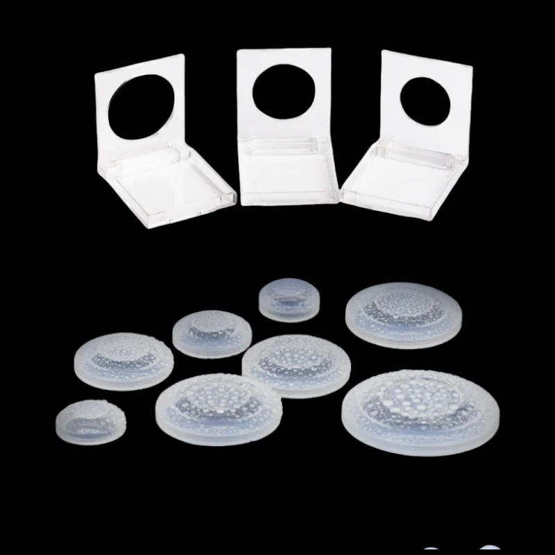 12/16/19/22/25/30mm Metal Pushbutton Switch Round Pushbutton Switch Waterproof Cap Transparent Silicone Sleeve