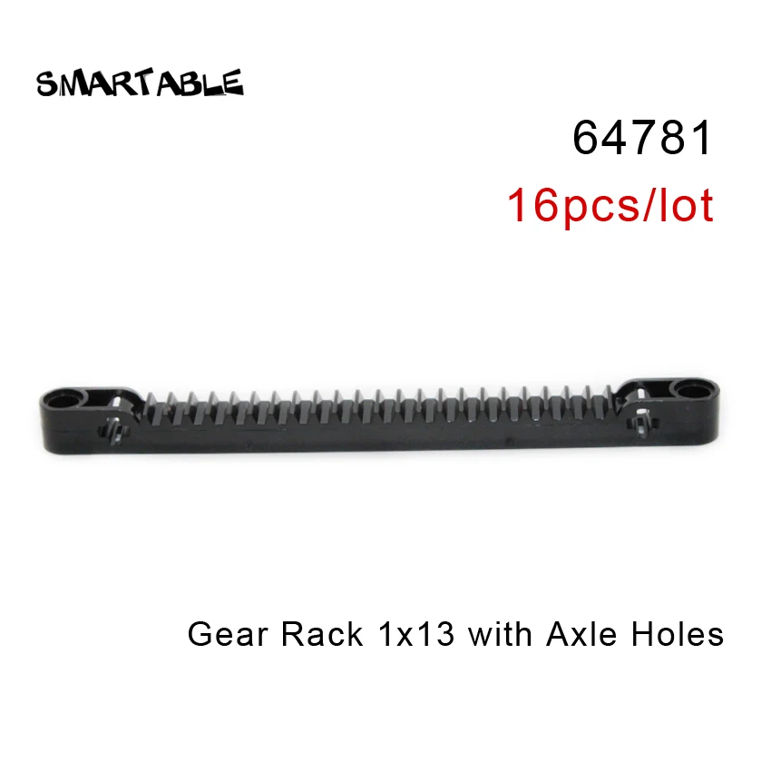 Smartable MOC – support d'engrenages technique/combinaison de crémaillère de vitesses/pièces de plate-forme rotative, blocs de construction, jouets compatibles 99009/99010