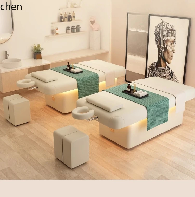 

HXL latex beauty salon special massage physiotherapy bed skin management multi-function bed
