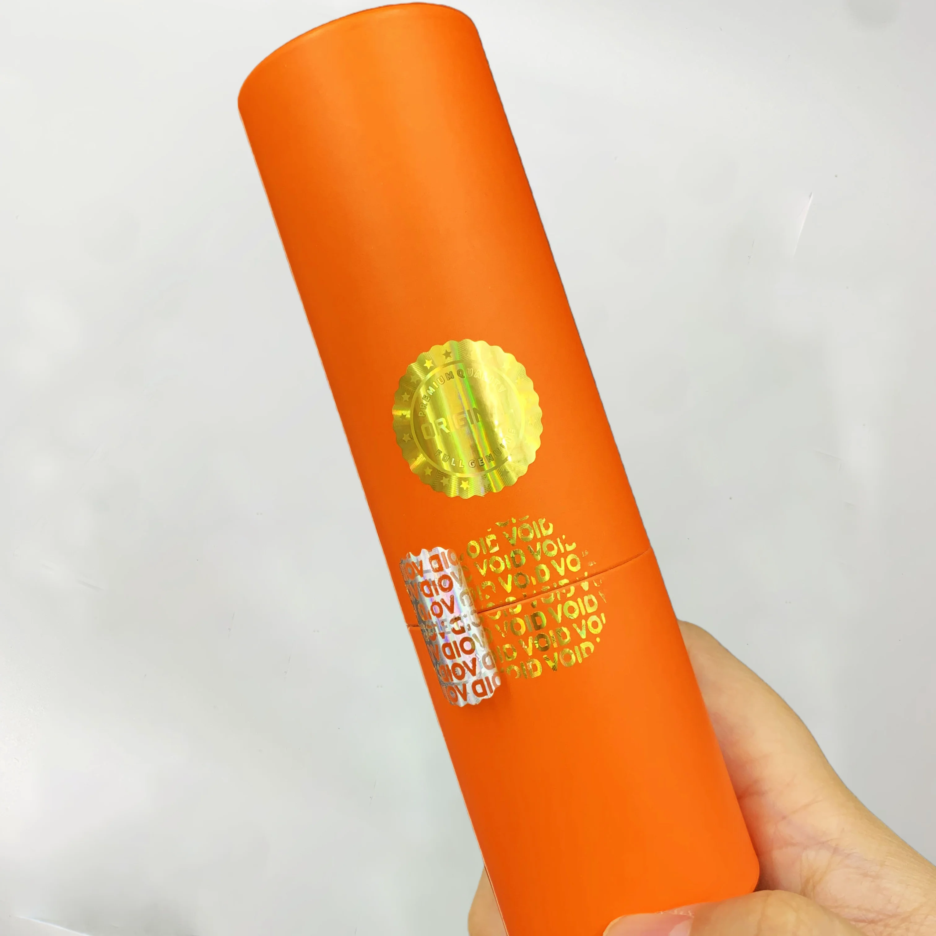 216 قطعة/432 قطعة على شكل زهرة ملصقات ليزر الهولوغرام الذهبية ، ملصقات ملصقات أصلية أمنية مقاومة للماء للاستعمال مرة واحدة