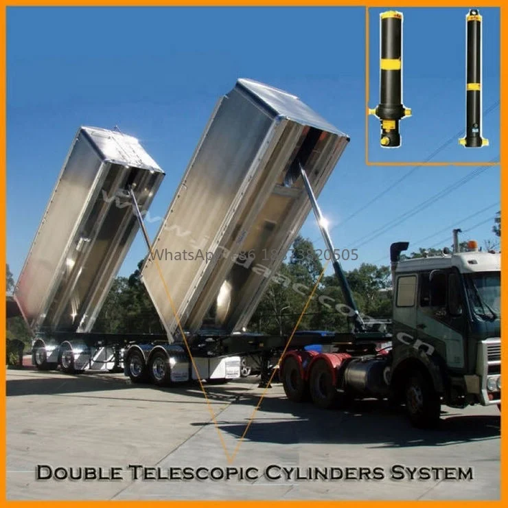 dump trailer telescopic cylinder