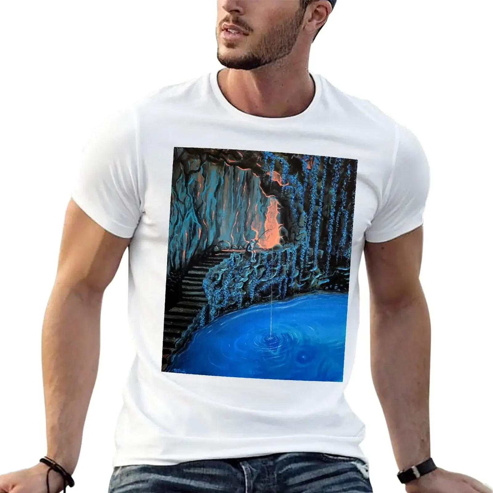 Where I Hide T-Shirt summer tops shirts graphic tees customizeds T-shirt men