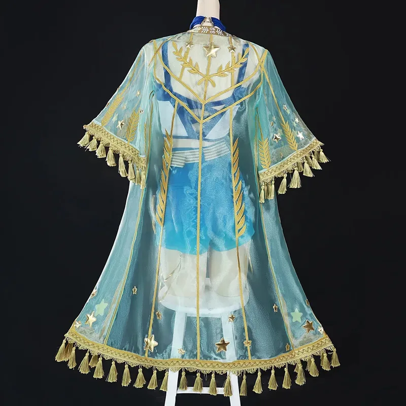 섹시 게임 아이덴티티 V 프리스트 피오나 질먼 코스프레 의상 가발 상의 반바지 코트 풀세트 할로윈 카니발 파티 롤플레잉