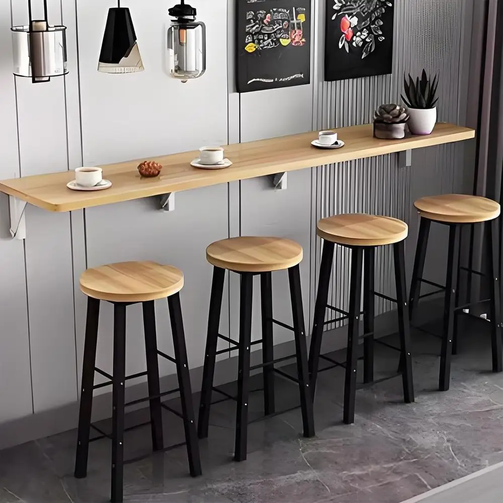 Wall-mounted olding table,Wall mounted bar table,Wall kitchen table,Wall table or kitchen,Hanging Home Narrow Long Table,Wall Ha