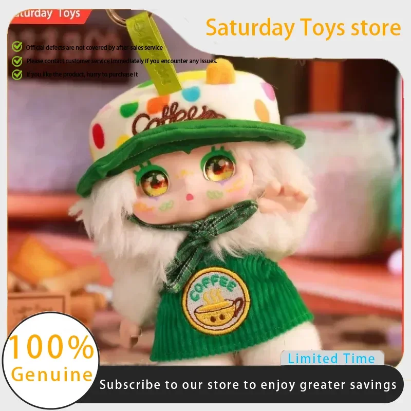 

Подлинные Kimmon Fantasy Creatures Les'Cafe Coffee Break Day слепая коробка плюшевые куклы фигурки сумка подвески подарки модные игрушки фигурка
