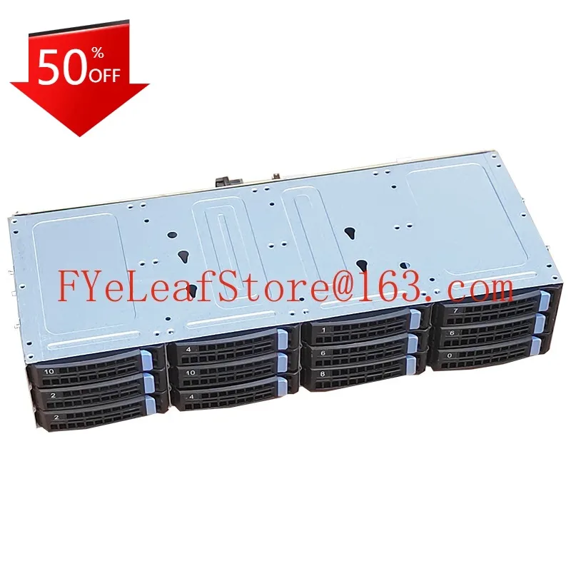 

12-Disk 3.5-Inch 6GB Hard Disk Cage 12GB Storage NAS CDN Hot Plug SAS Series Chassis