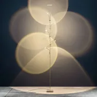 Italian Designer Multi Head Projection Lamp Nordic Ins Style Home Decor Living Room Background Wall Decoration LED Floor Lamp