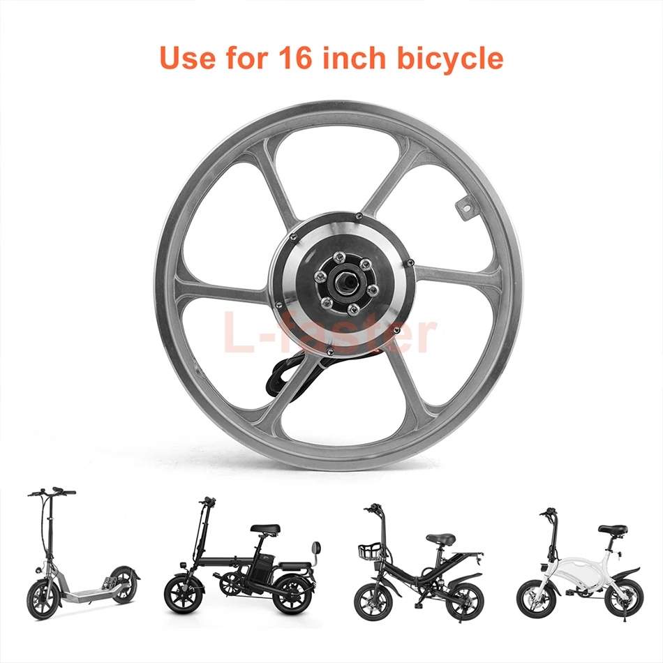 Moyeu de roue de vélo électrique 36T, 3 pièces, engrenage
