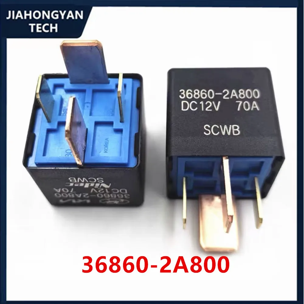 Original high-power car relay DC12V 36860-2A800 4-pin normally open 70A 12VDC