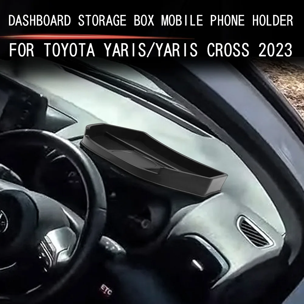 Cross ABS Instrument Panel Storage Box with Phone Holder