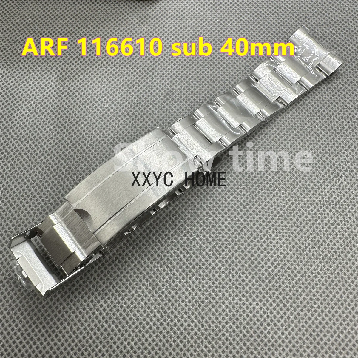 Watch parts AR factory 904L steel strap bracelet for oyster 116610 submariner 40mm 3135 movement watchmaker ARF