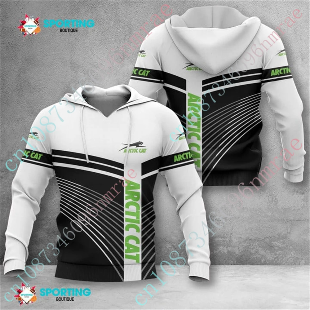 

Arctic Cat Sweatshirt Unisex Clothing Anime Hoodies For Men Women Harajuku Pullover Top Casual Oversize Zip Hoodies Custom Logo