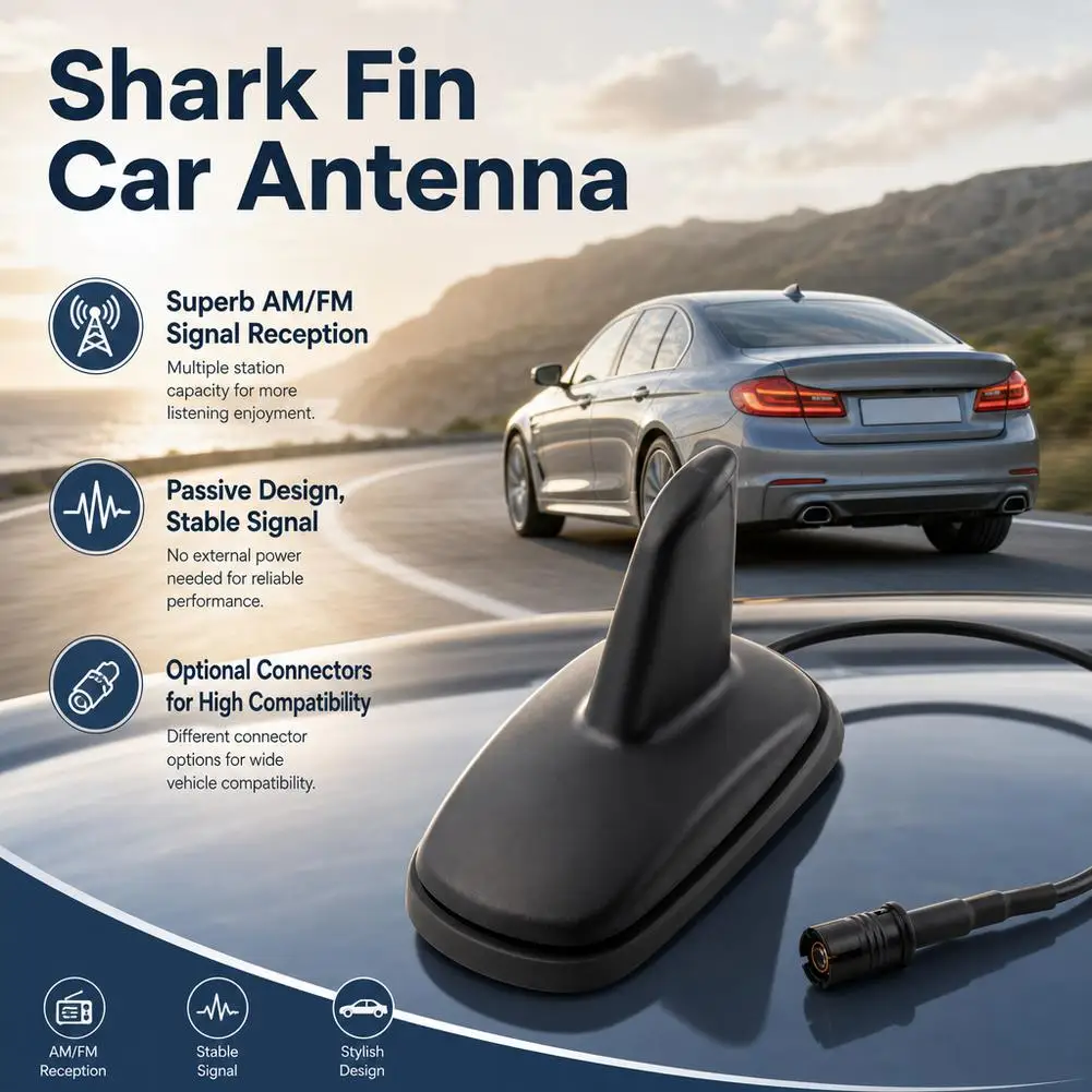 Auto-Dachantenne, Haifischflossen-Antenne, Ersatzteil für VW Beetle Bj / Golf 5 6 Bj. /Polo 6R Bj. / Golf Plus Bj. Autozubehör – Detail 3