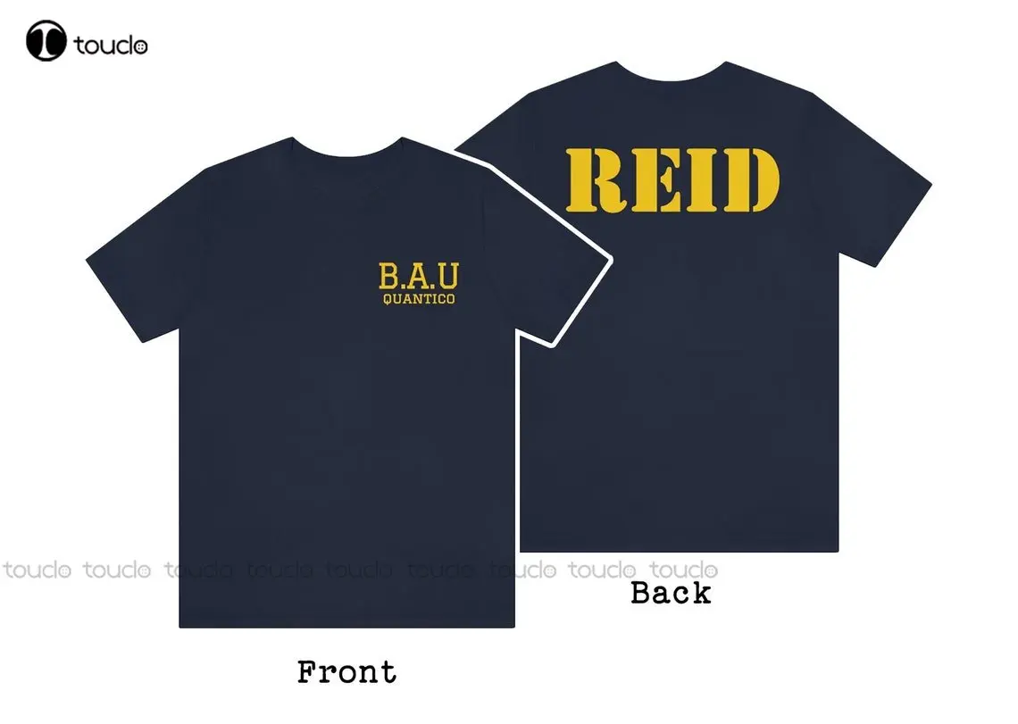 Bau Vintage Spencer Reid Front And Back Version Minds Tv Series T-Shirt Criminal Sweatshirt Spencer Reid Shirt Matthew Gray New