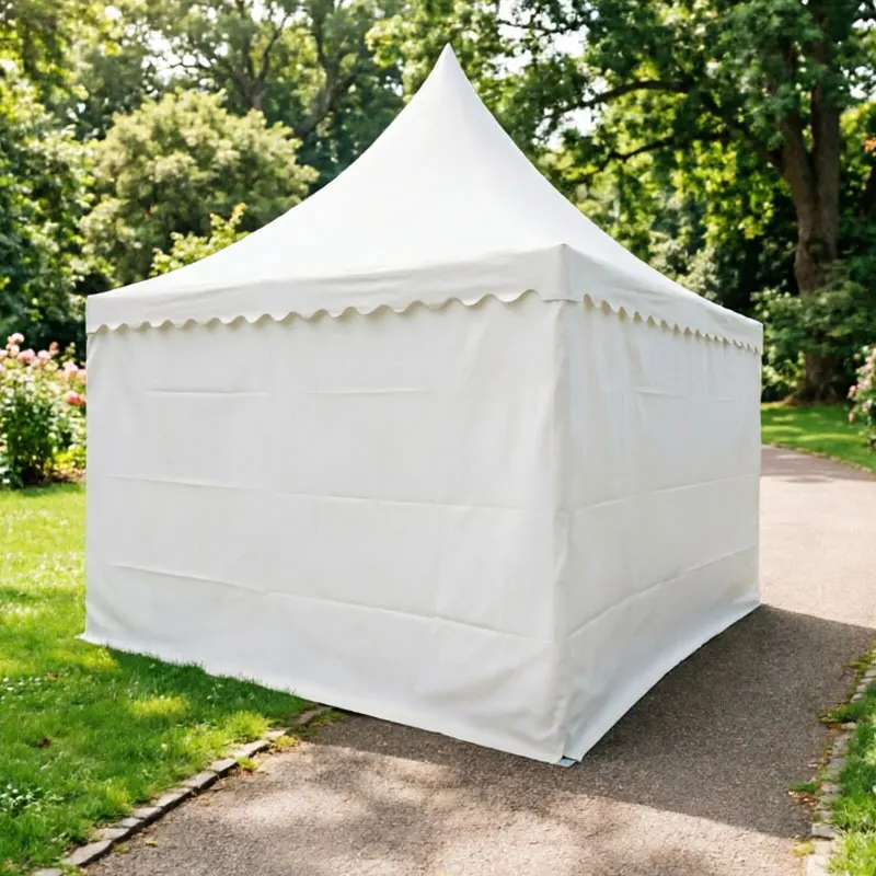 Custom 4*4M Par Tent Wedding Patio Gazebo Outdoor Pagoda Tent with Removable SideWalls