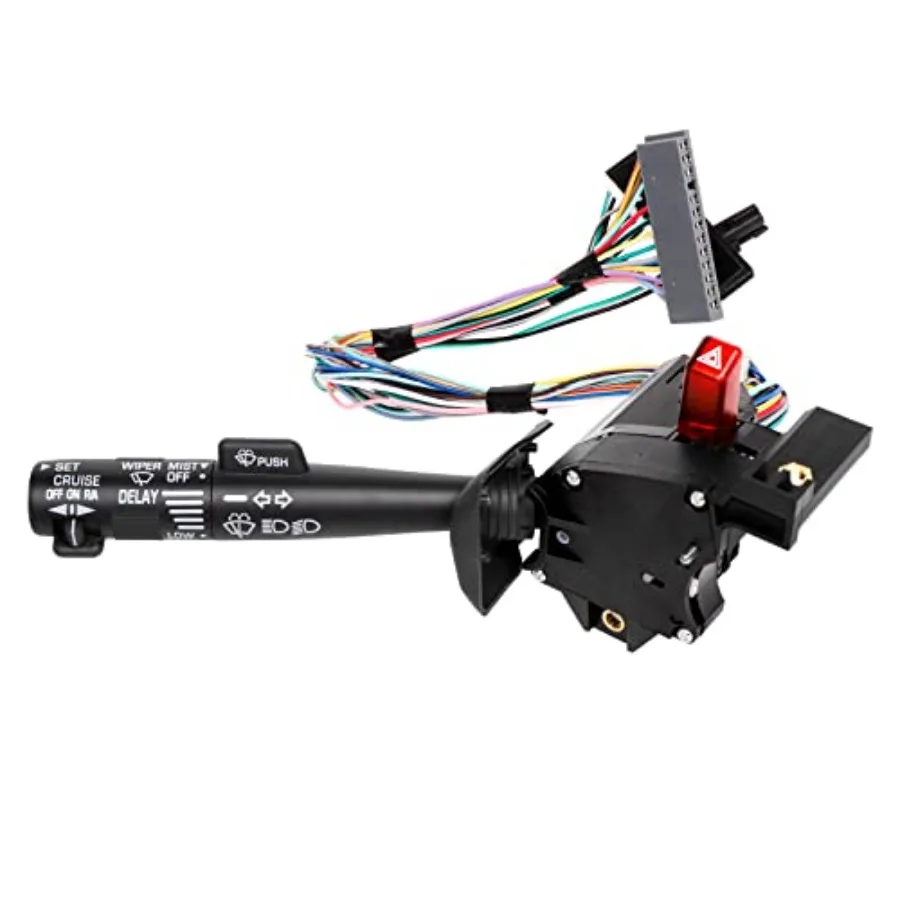 

Multi-Function Combination Switch Replacement for 1995-2002 Chevy Tahoe S10 GMC C1500 K1500 Suburban Yukon Replace 2330814 2610