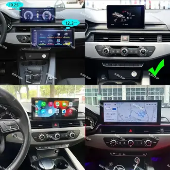 CN Road Top 12.3吋觸控顯示屏,適用於AudiA4 S4 A5 S5 B9 2016-2019款,多媒體播放器,支援Android Auto Link、GPS和CarPlay。 10 最佳銷售 蘋果 CarPlay 奧迪 A4 B9 - №7