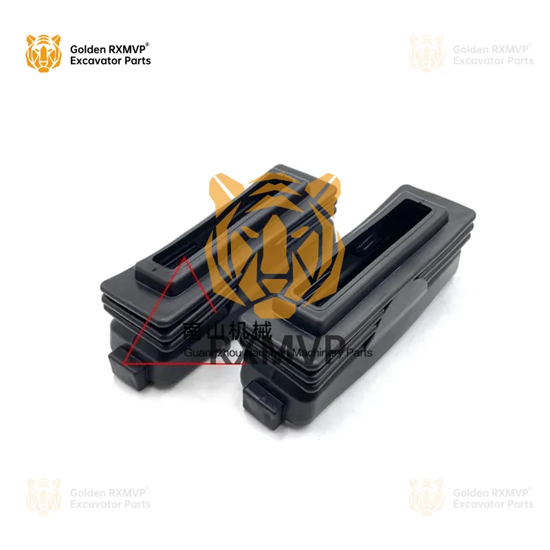 For Volvo EC55/60 Walking Foot Valve Dust Cover Pressure Plate Pressure Plate Dust Cover Rubber Cover  Accessories Excavator