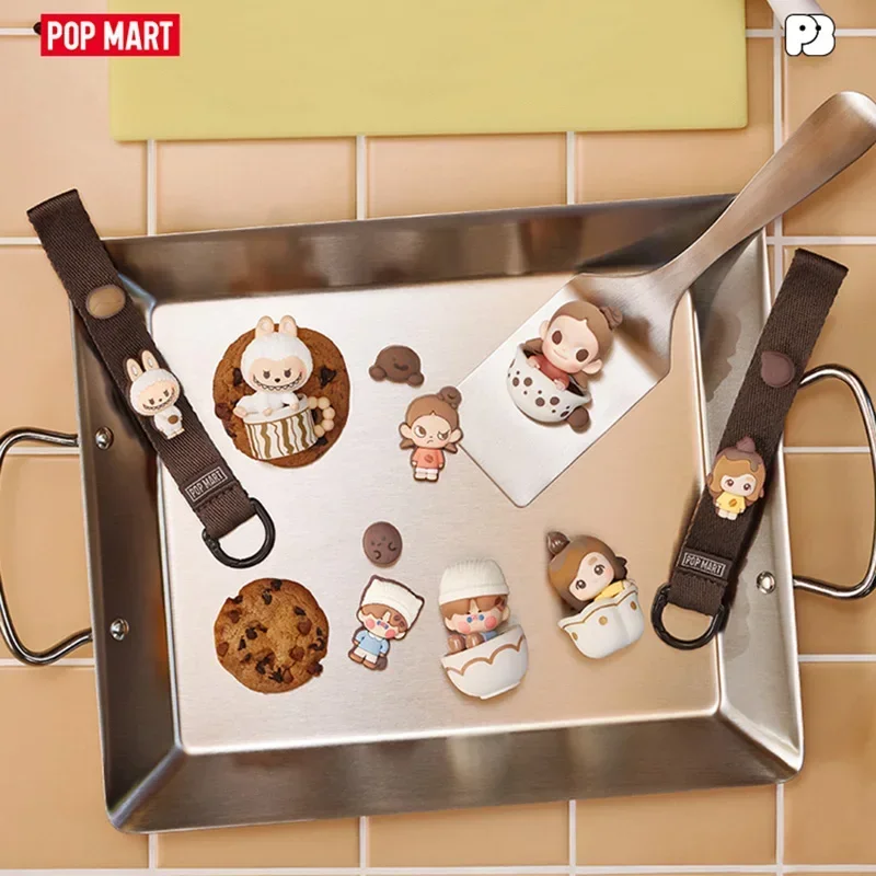 

POPMART Bubble Mengli Coffee Factory Series Hole Decoration Genuine Blind Box Mystery Box Guess Bag Toys Doll Cute Anime Figure