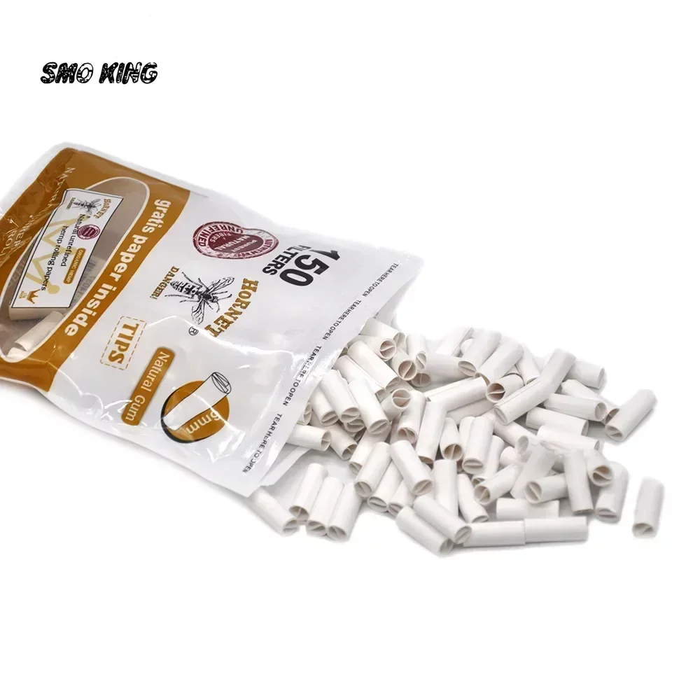 SMO 5/6/7mm Cigarette Filter Natural Material Unrefined Pre-rolled Tips Rolling Paper Hand Rolled Smoking Accessories Gadgets