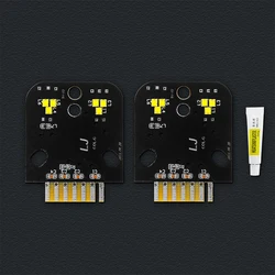 Yellow DRL LED Boards For 2018-2021 BMW X3 X3M X4 X4M G01 G02 Adaptive LED Headlight 63117466107 63117466108 7466107