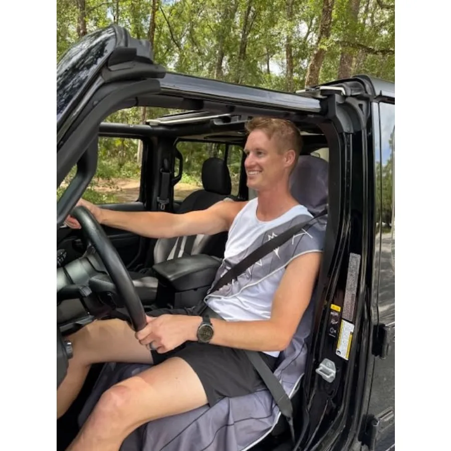 

The HydroGUARD-Microfiber SEAT and Seatbelt Protector - Onyx