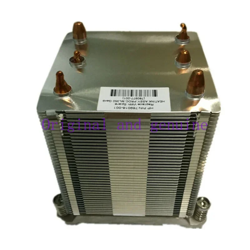 New genuine CPU server heatsink for HP ml150 ML350 G9 Gen9 server heat sink 780977-001 769018-001