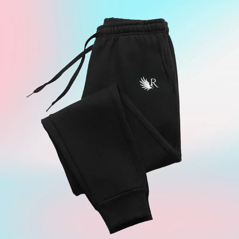 

Mens Casual Sweatpants Fleece Sports Pants Pattern Fitness Sports Trousers Outdoor Sweatpants Jogging Couple Sweatpants