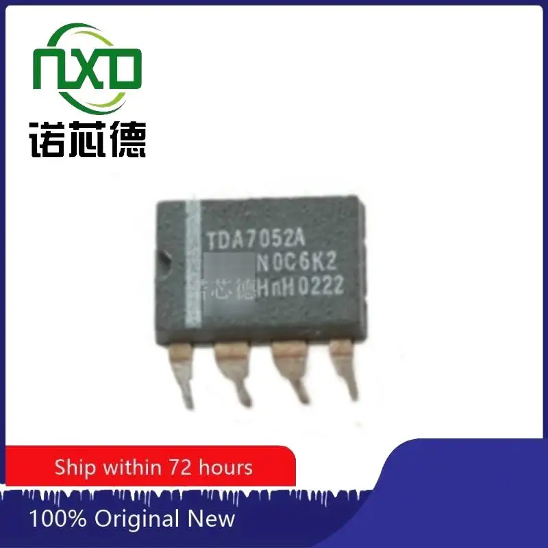 10PCS/LOT SUPPLY NEW 100% IC TDA7052AN TDA7052 DIP8 LINEAR AMPLIFIER CHIP ELECTRONIC COMPONENTS