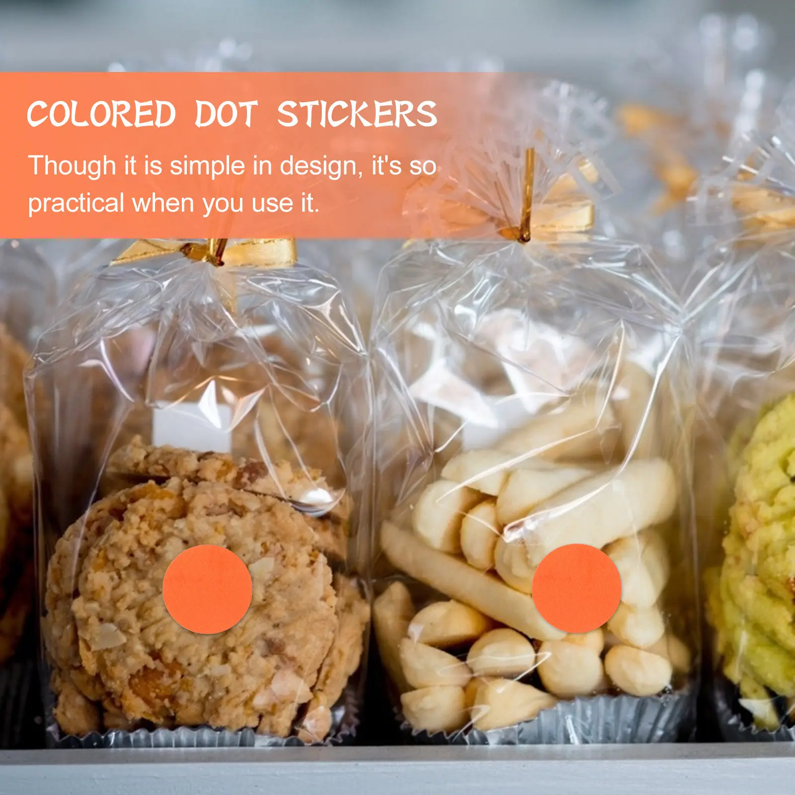 

Colored Dot Stickers Fluorescent Label Stickers for Journaling Sealing Decals DIY Handmade Projects Party Decor