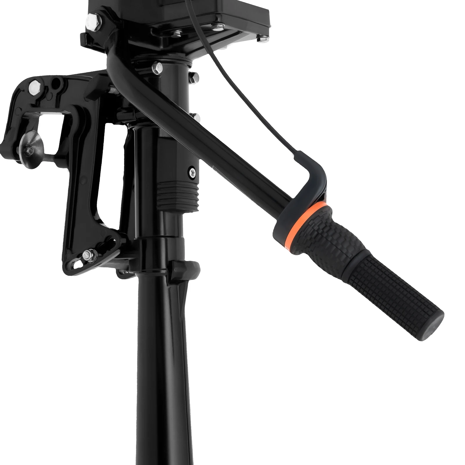 Gas Outboard Motor – 4HP Marine Engine with CDI Ignition, Streamlined Propeller, and Suspension Tilt Adjustment