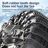 Snow Chain Tyre Chain Urethane Set Wheel Ties Belts Car Tires Chains Winter Anti-Slip Chain Anti Skid Snow Emergency 10/1/4PCS