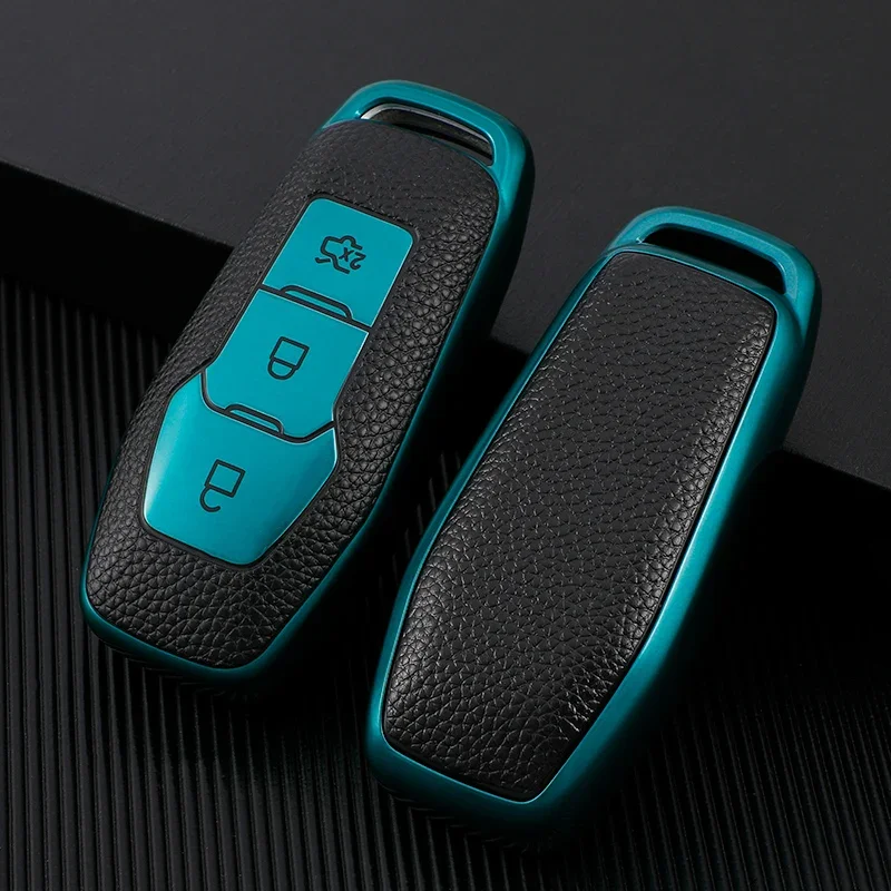 TPU Car Remote Key Case For Ford Focus Fusion Mondeo 5 MK5 Mustang F-150 Explorer Edge Galaxy Fiesta Kuga MK3 MK4 Cover Shell