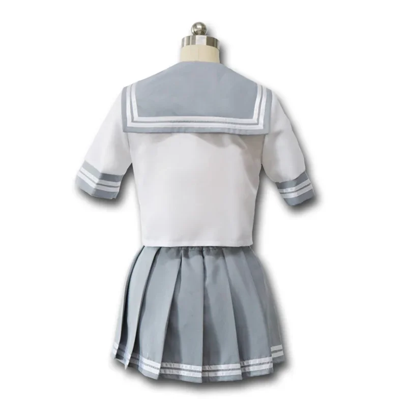 Japanese Anime Love Live Sunshine Cosplay Costume High See Chika Girl Sailor Uniform Love Life Aqours Uniform