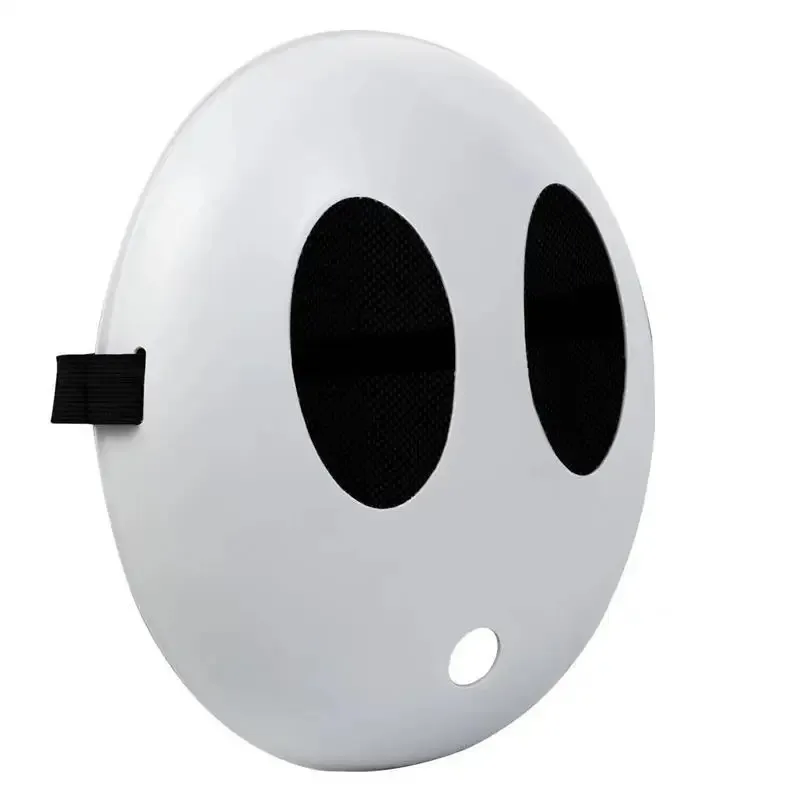 Mario Bros Shy Guy Mask Cosplay | Unisex Kids Adults Plastic Game Character Mask | For Halloween Carnival Party Role Play
