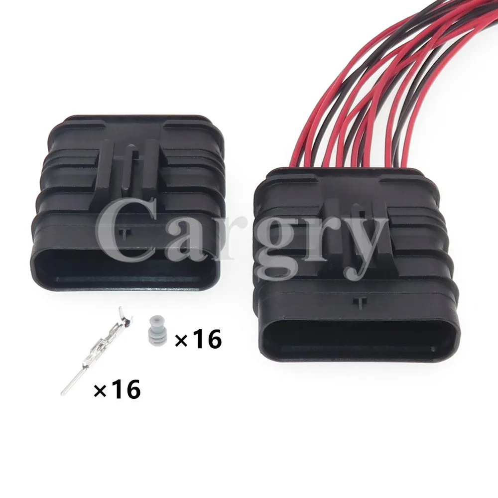 

1 Set 16P 805-587-541 805-588-571 AC Assembly Waterproof Auto Reversing Radar Camera Plug A0001532222 Car ACC Electric Socket