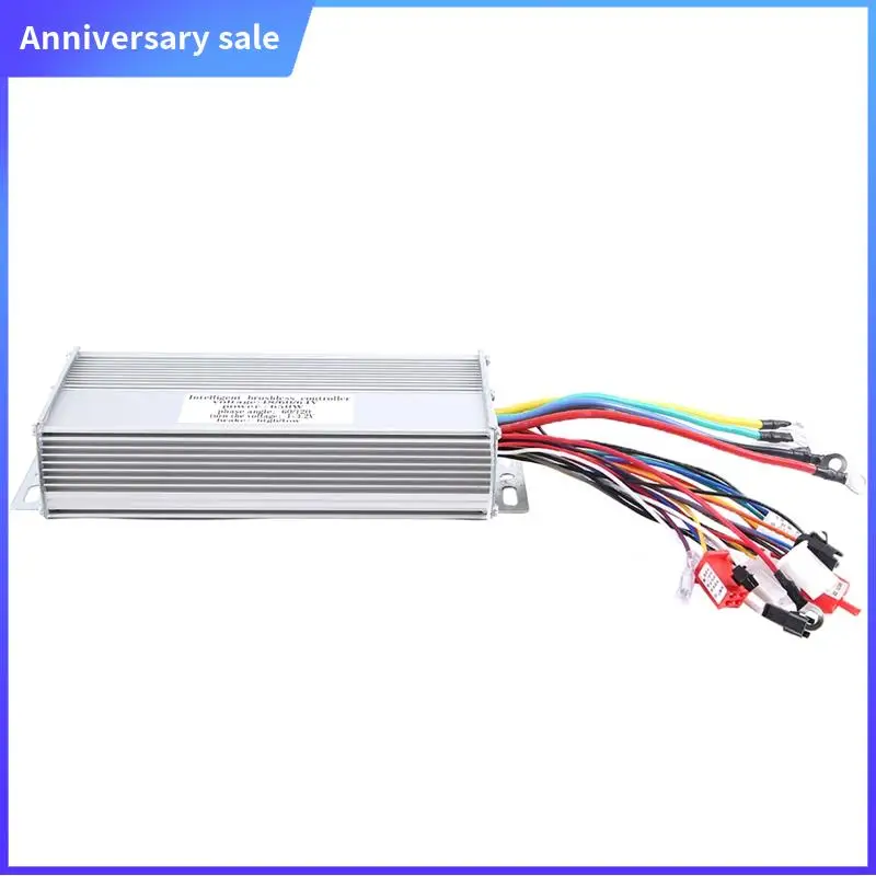 

48V/60V/64V 650W 15 Tubes Ebike Controller Electric Bicycle Controller Brushless Dual Mode For Electric Bike/Scooter Parts