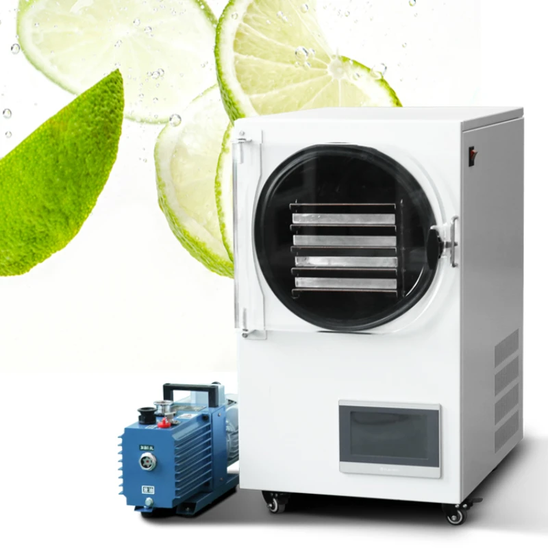 Scientific research vacuum freeze dryer laboratory food and fruit household liquid cordyceps mini freeze-drying machine