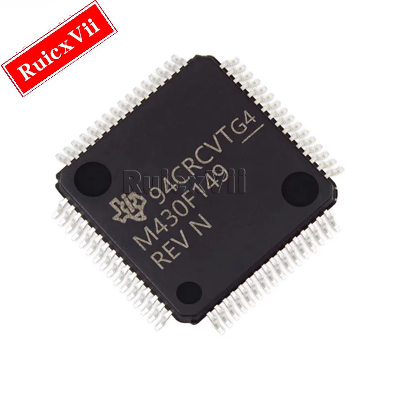 2pcs MSP430F147IPMR MSP430F148IPMR MSP430F149IPMR M430F147 M430F148 M430F149 LQFP64 16 Bit Microcontroller