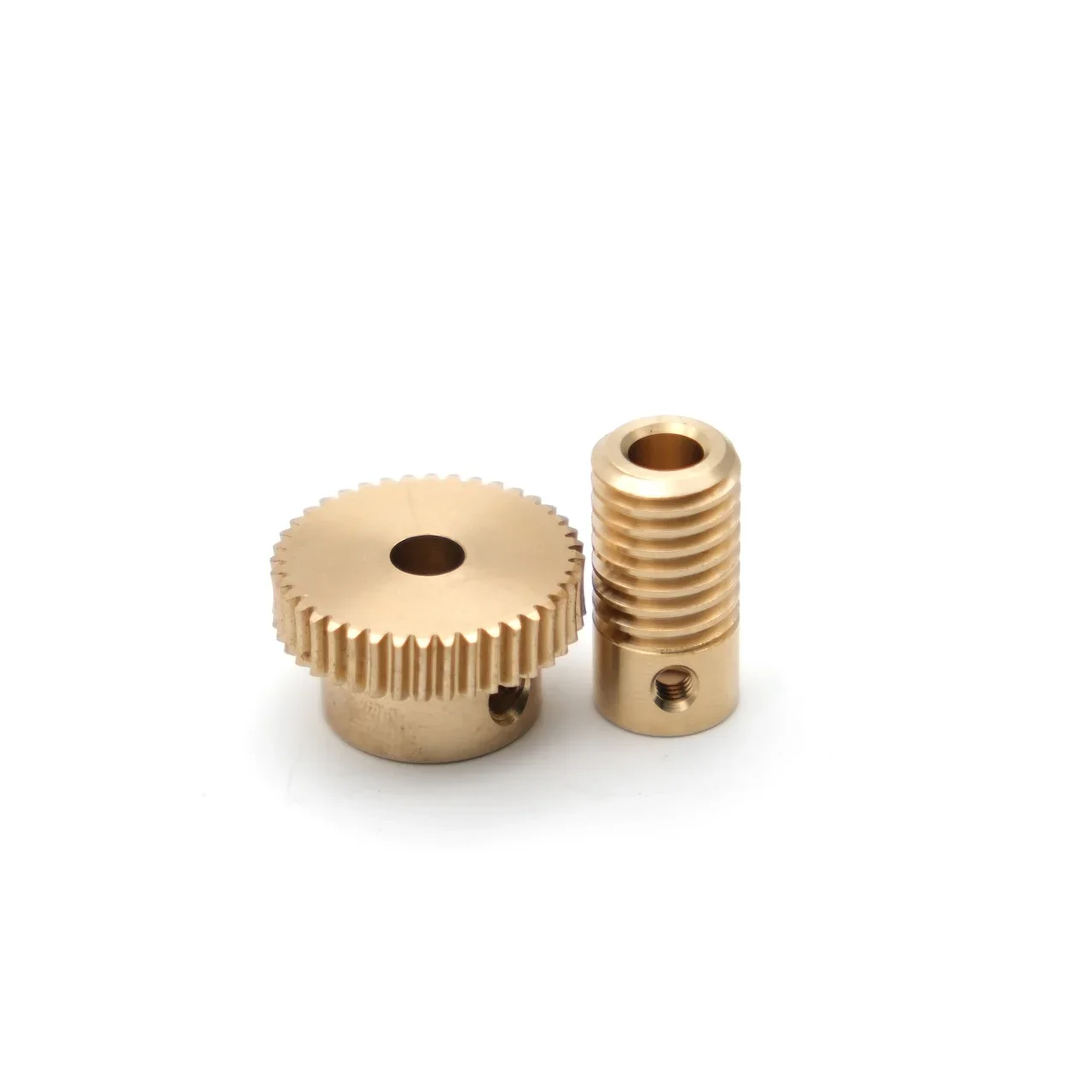 0.3M Mini Precision Worm Gear Reducer Transmitter 1:20 30 40 50 60 25 25 35 45 55 70 80 100 Teeth DIY PTZ Transfer Reducer