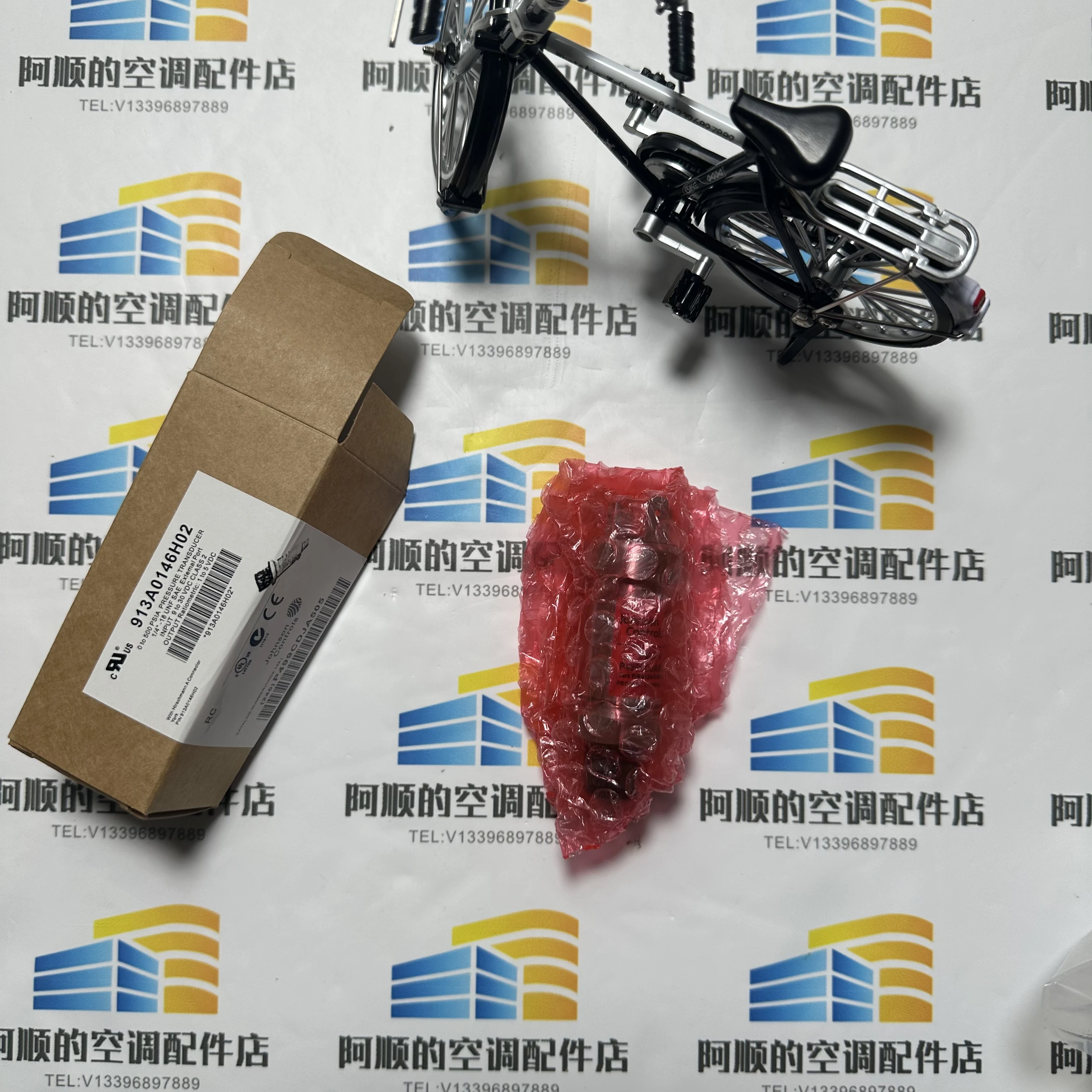 P499CDJA505 Air Conditioning Repair Parts Pressure Sensor Pressure Transmitter for HVAC R410A R22 Universal Replacement