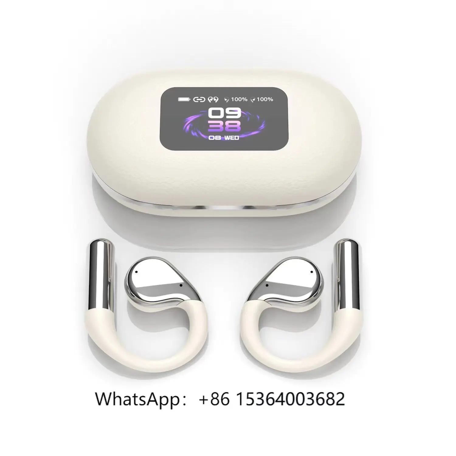 

TJXL-SonicTech Q31 Pro OWS Air Conduction - Open Ear Hook W/ Panoramic Sound & Female Health Mode for Sports/Fitness Tracking