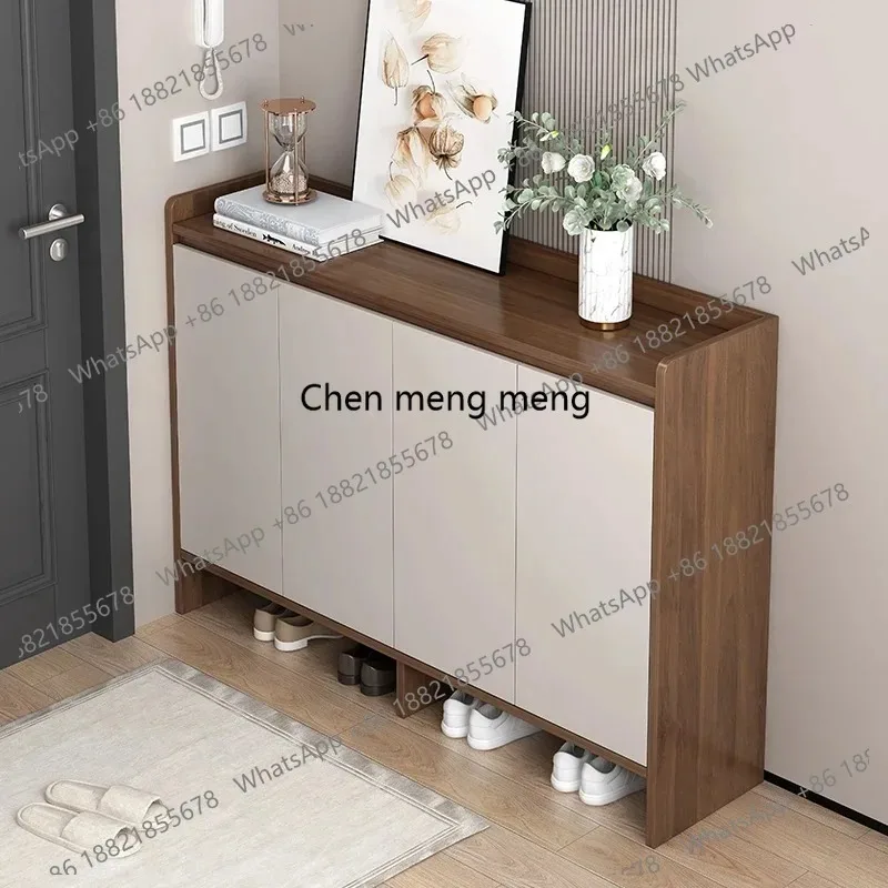 

F5822 Vintage Storage Shoe Rack Cabinets Wooden Luxury Organizers Sturdy Shoe Rack Professional Interior Zapatero Unique Furnitu