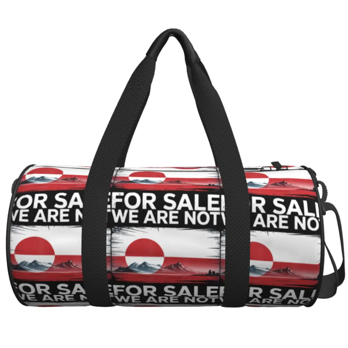 

Дорожная сумка для мужчин и женщин Greenland Is Not For Sale, спортивная сумка для спортзала, вместительная сумка для выходных, спортивная сумка для тренировок