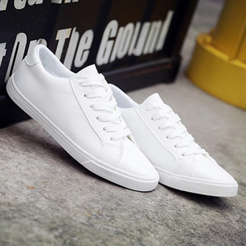 2024 Spring Summer Black White Shoes Women Fashion Sneakers Flat Soft Leather Casual Shoes Brand Ladies Sneakers A087