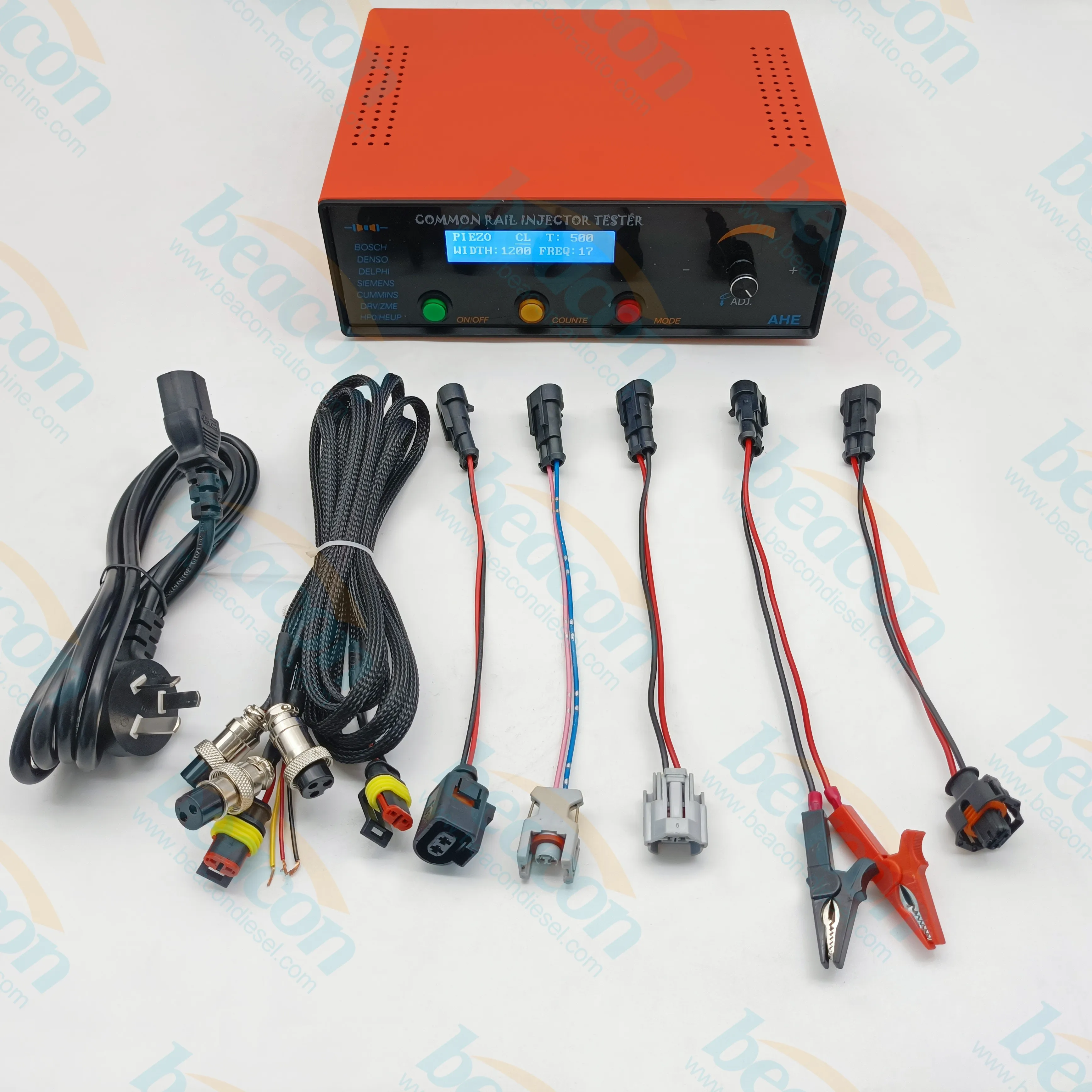 

CRI205 Симулятор форсунок Common Rail Тестер пьезоинжектора с динамическим подъемом AHE для измерения впрыска топлива