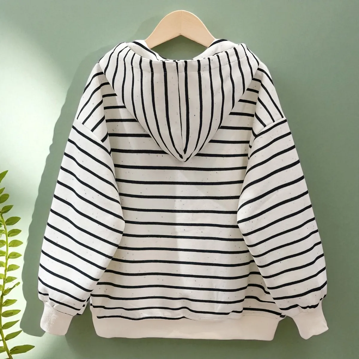 Back to School Uniform Outfits Girls Hooded Jackets Outerwear Girls Striped Coats Children Clothes for Teenagers Costumes 4-13Y
